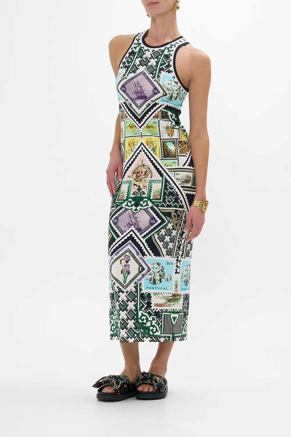 JERSEY TANK DRESS MY PORTO PEN PAL - Image 4