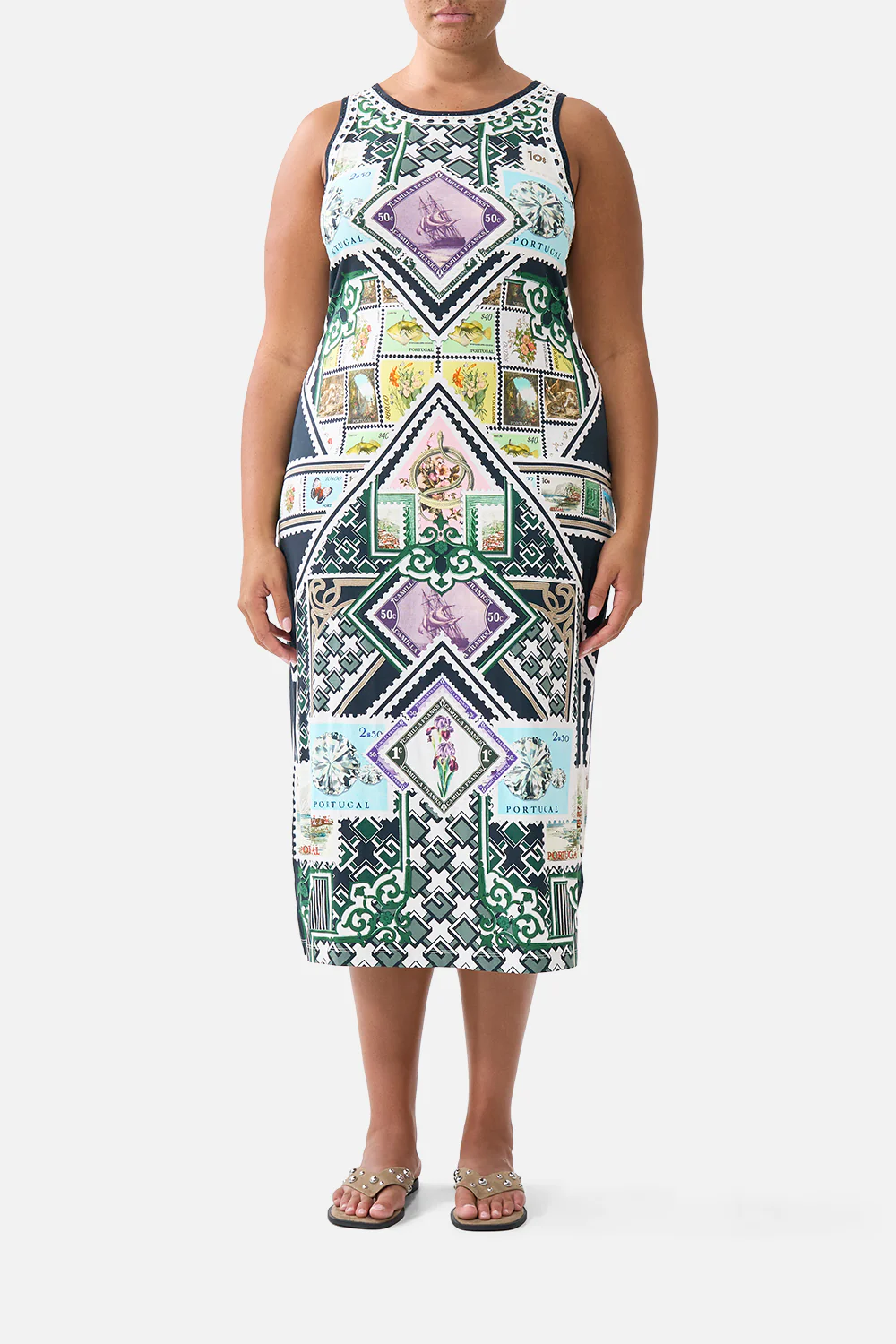 JERSEY TANK DRESS MY PORTO PEN PAL - Image 8
