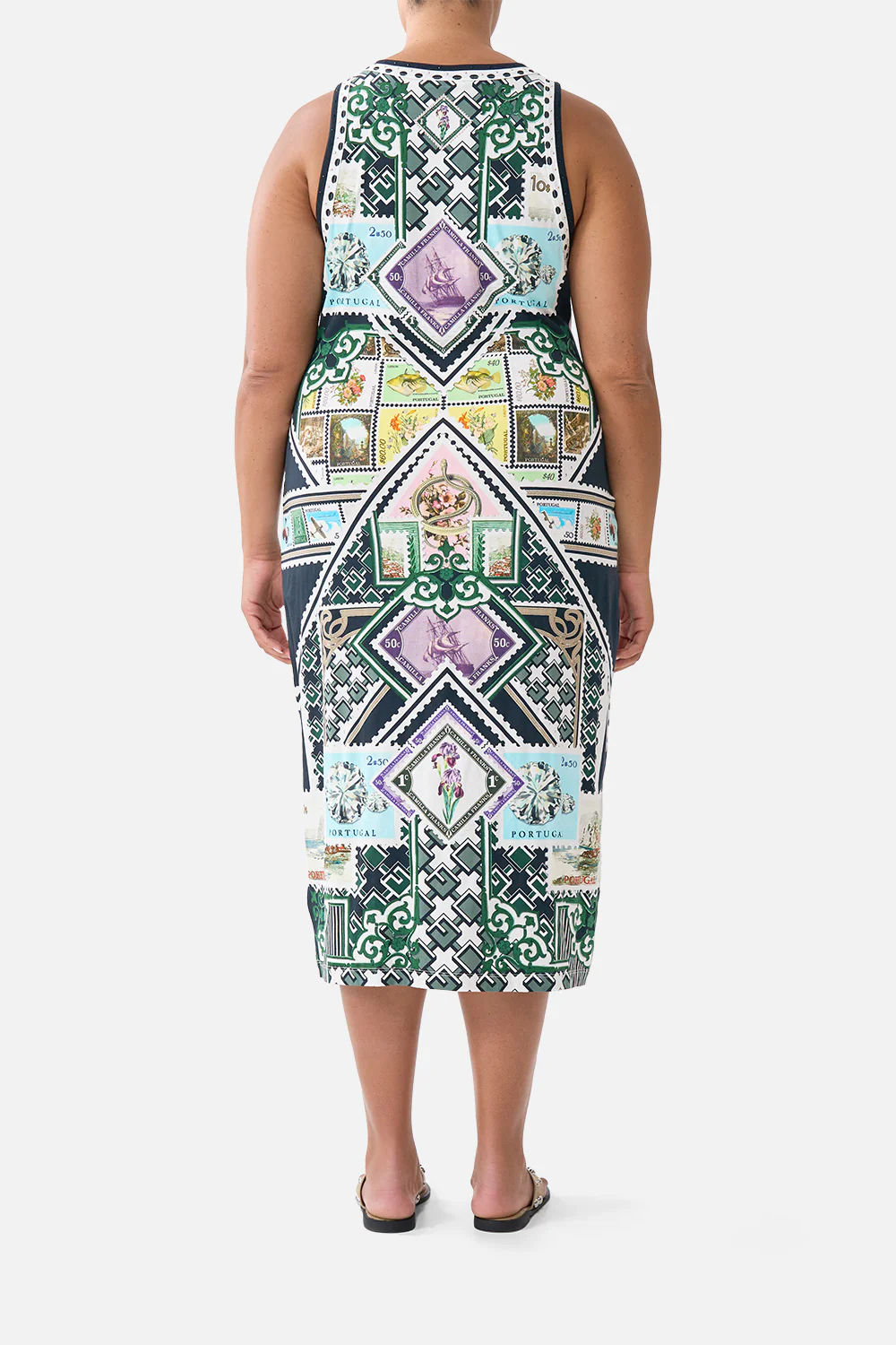JERSEY TANK DRESS MY PORTO PEN PAL - Image 9