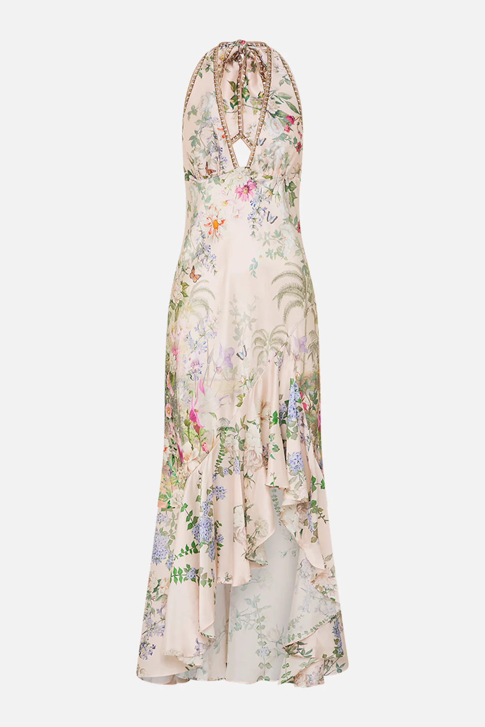 BIAS HALTER DRESS WITH RUFFLE HEM PALACIO PLAYGROUND - Image 3