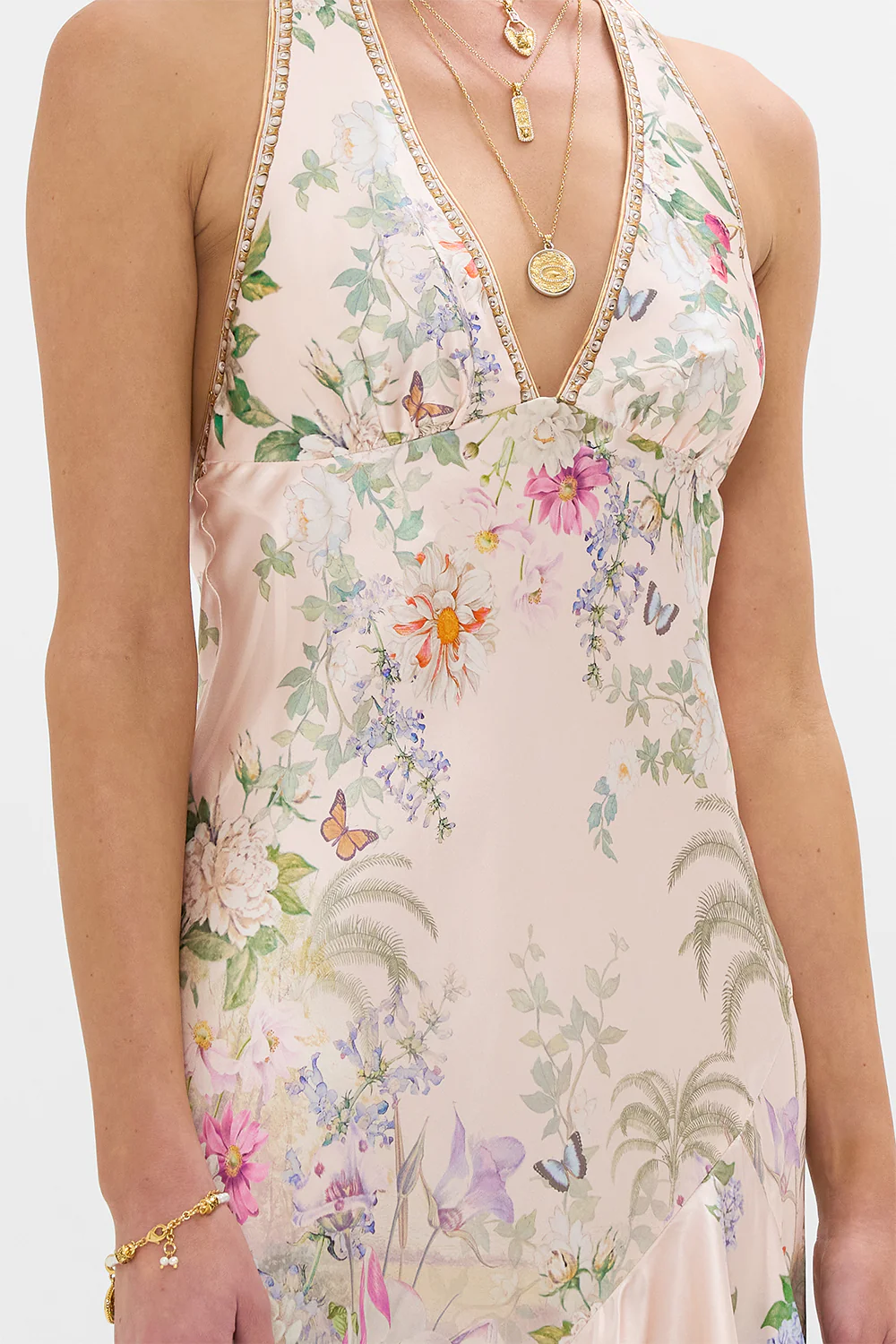 BIAS HALTER DRESS WITH RUFFLE HEM PALACIO PLAYGROUND - Image 6