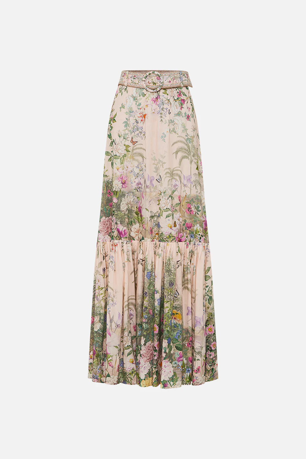 SKIRT WITH DEEP HEM FRILL AND BELT PALACIO PLAYGROUND - Image 3