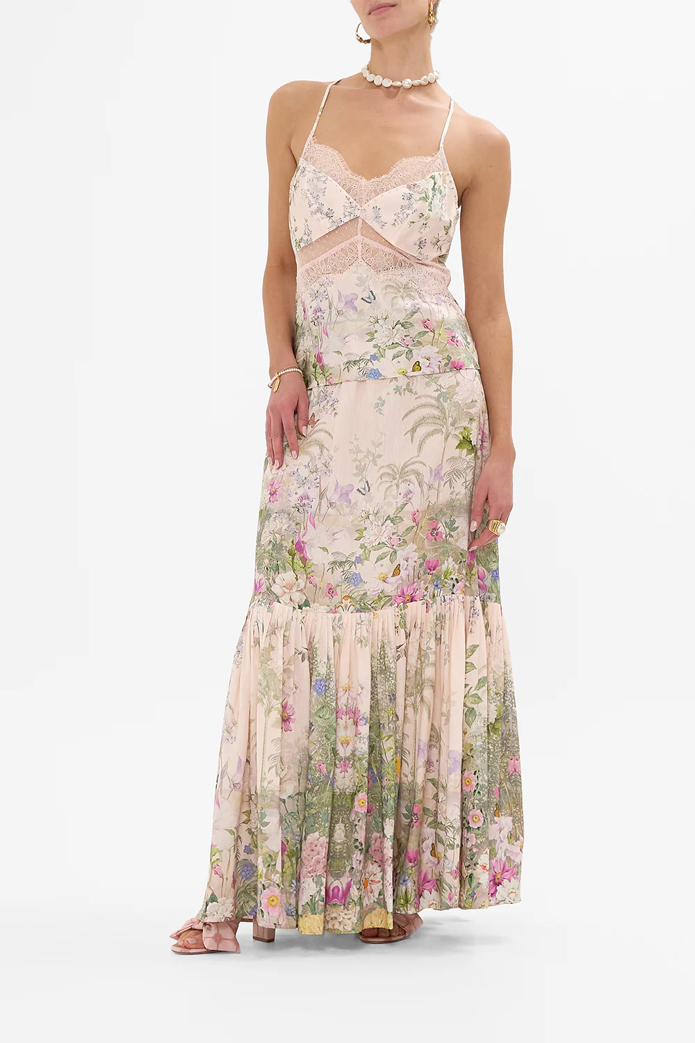 SKIRT WITH DEEP HEM FRILL AND BELT PALACIO PLAYGROUND - Image 4