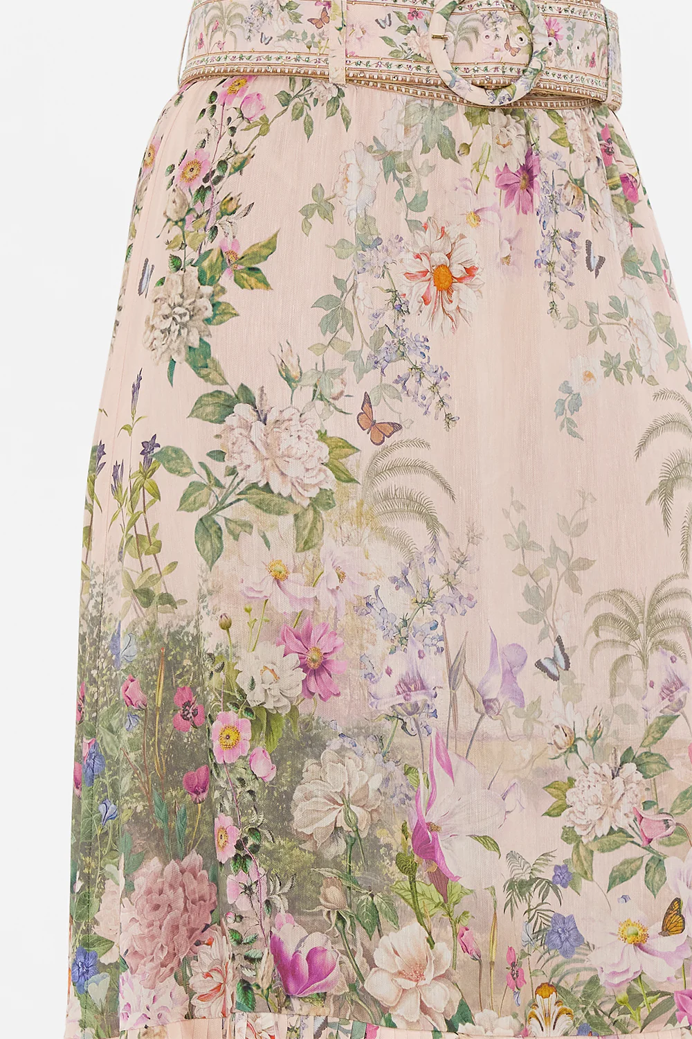 SKIRT WITH DEEP HEM FRILL AND BELT PALACIO PLAYGROUND - Image 6
