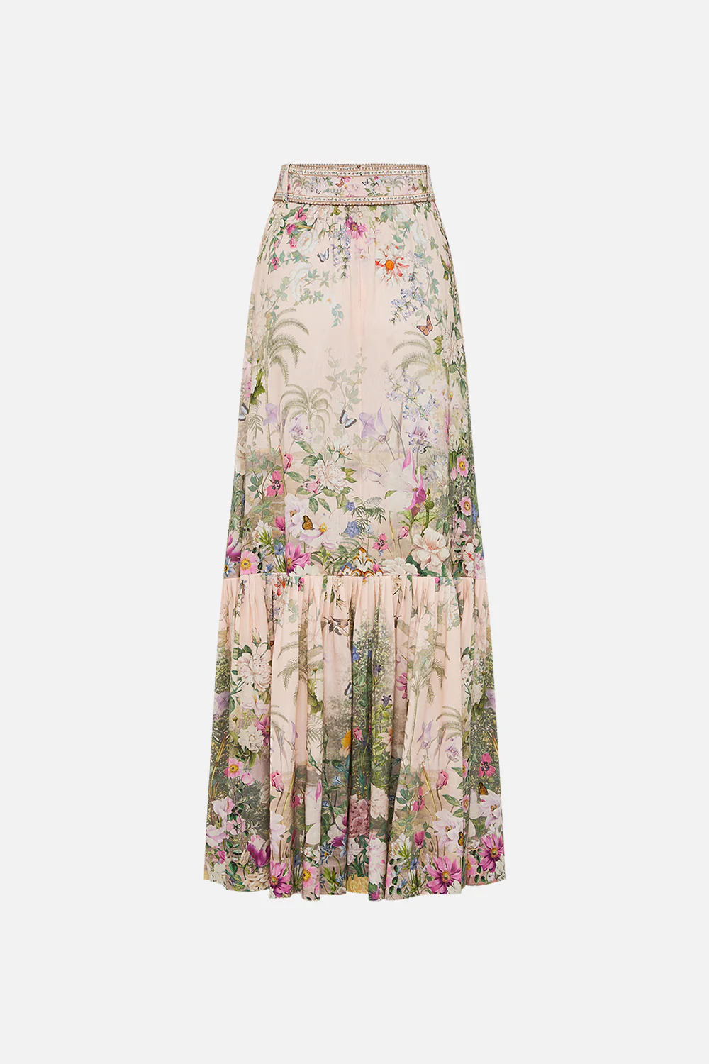 SKIRT WITH DEEP HEM FRILL AND BELT PALACIO PLAYGROUND - Image 8