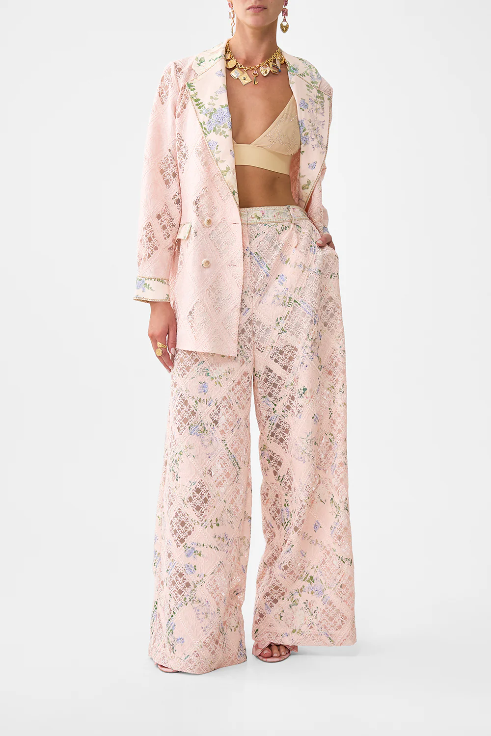 WIDE LEG WAISTED PANT PALACIO PLAYGROUND