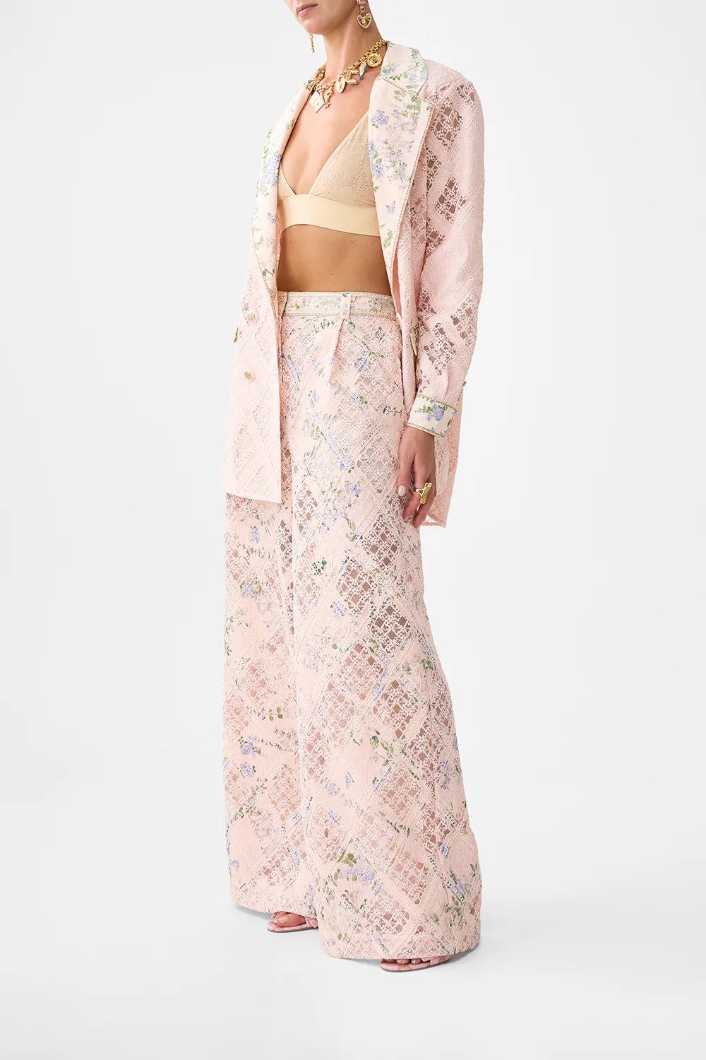 WIDE LEG WAISTED PANT PALACIO PLAYGROUND - Image 4