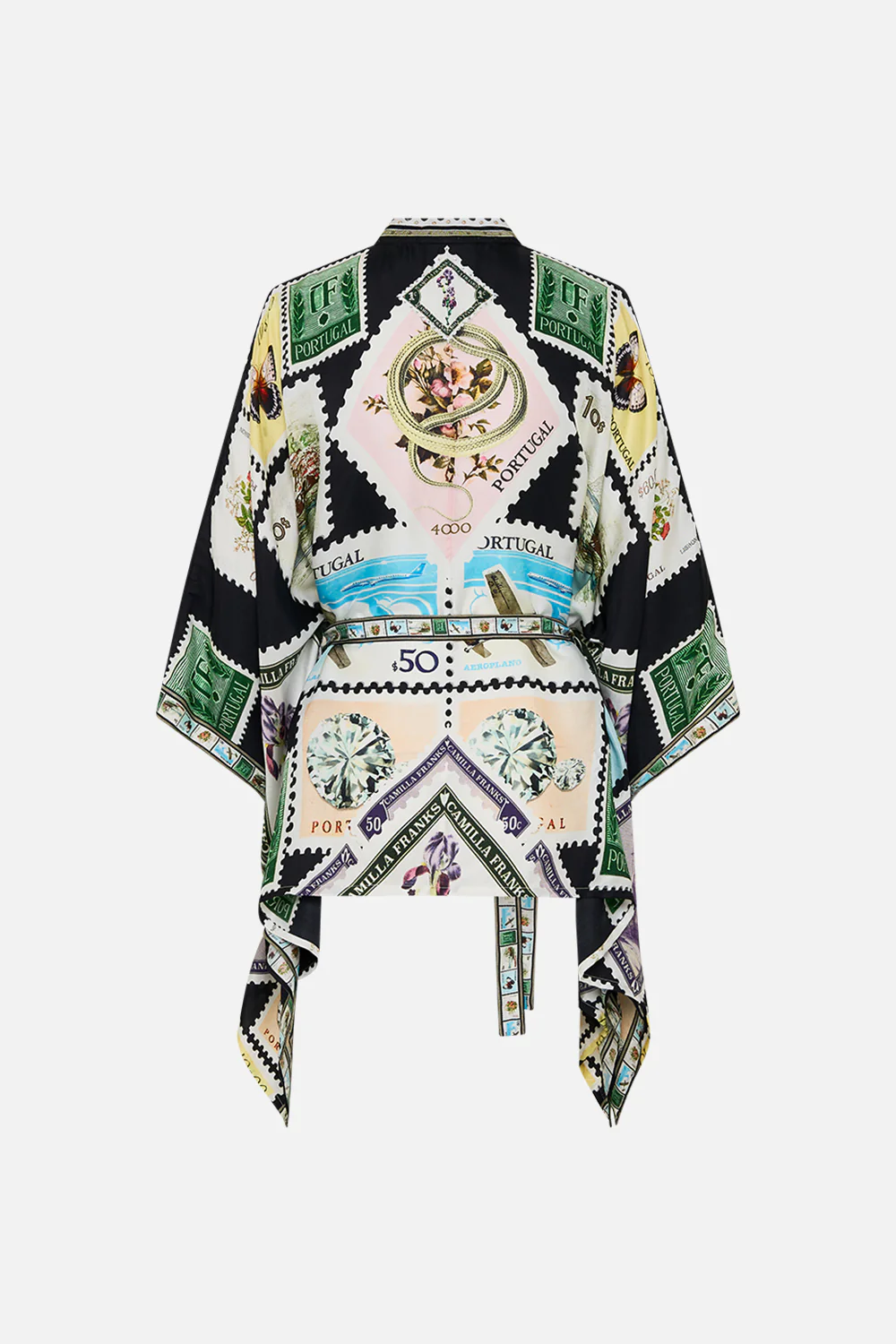 BUTTON THROUGH SCARF BLOUSE MY PORTO PEN PAL - Image 7