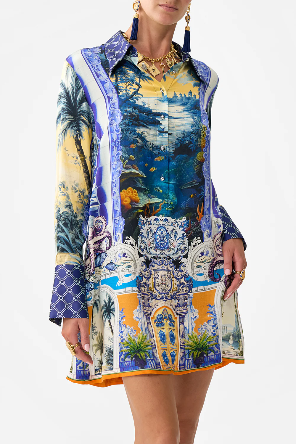 MINI SHIRT DRESS SONG OF SAINT ANTHONY - Image 5