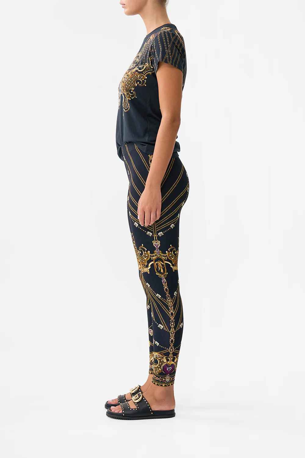 LEGGINGS BAROQUE AROUND THE CLOCK - Image 4
