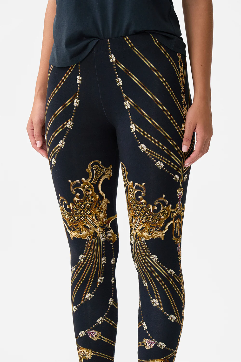 LEGGINGS BAROQUE AROUND THE CLOCK - Image 5
