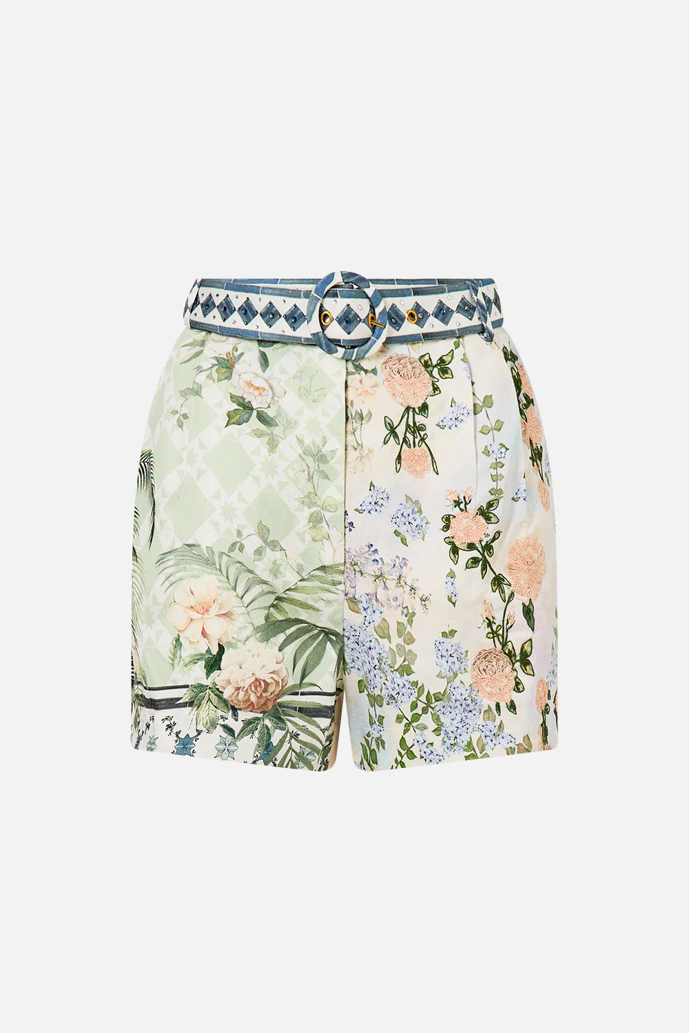 TUCK FRONT SHORT JARDIM PARTY - Image 3