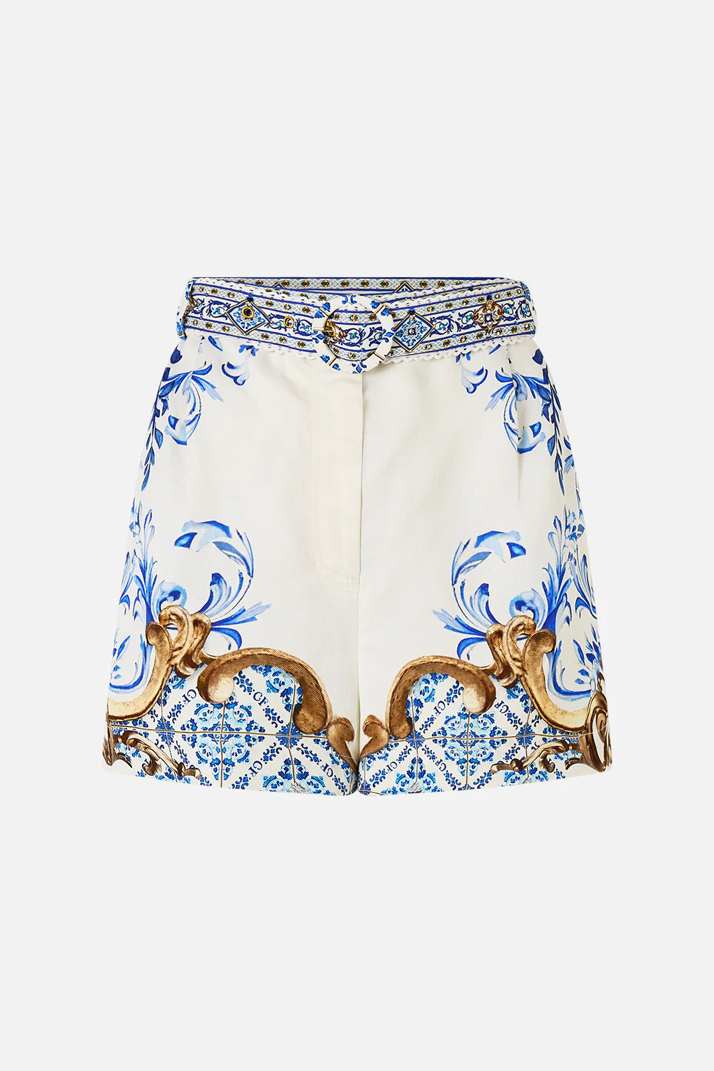 TUCK FRONT SHORT AZUL ADVENTURES - Image 3
