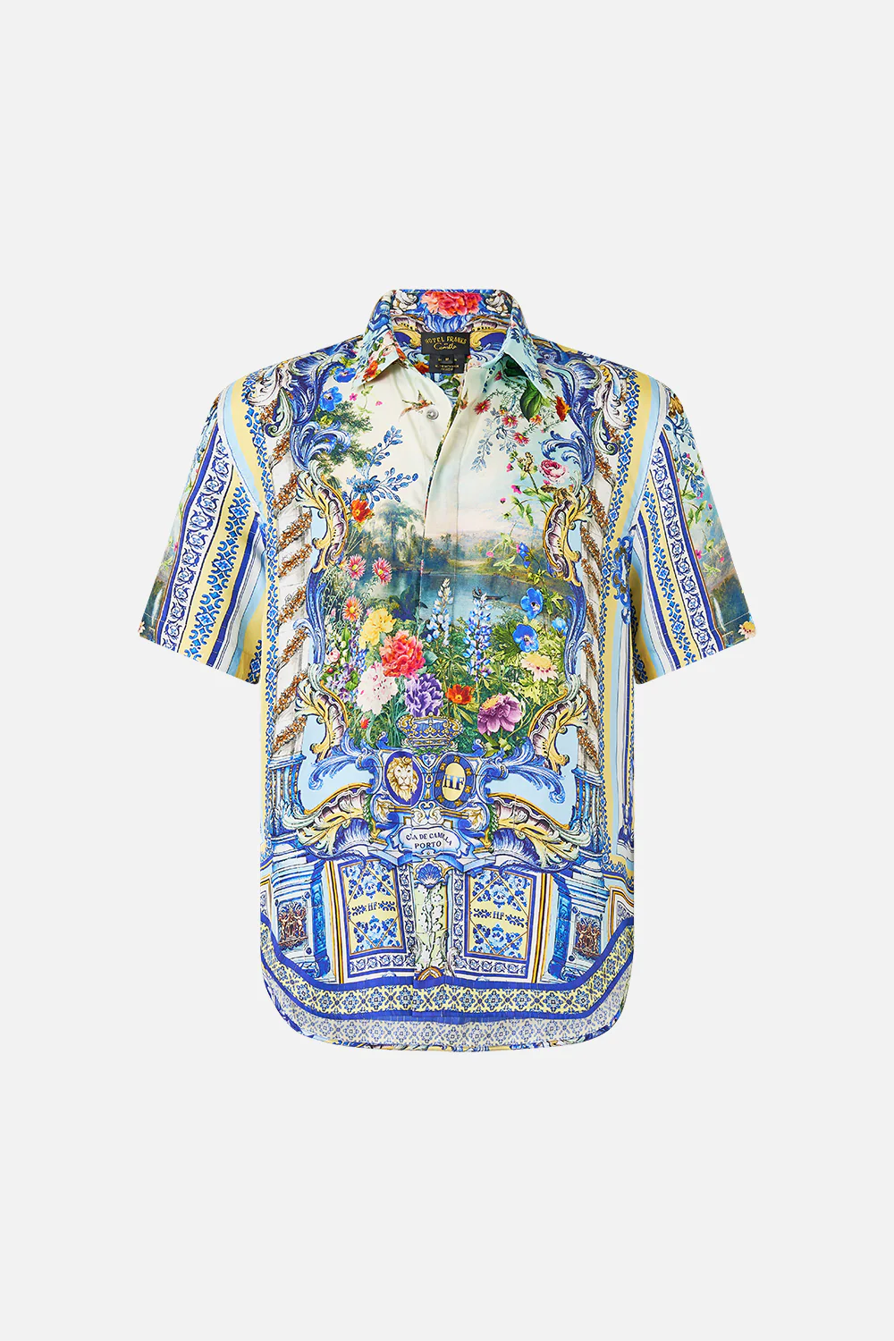 OVERSIZED BUTTON THROUGH SHORT SLEEVE SHIRT WALL TO WALL WONDERS - Image 3