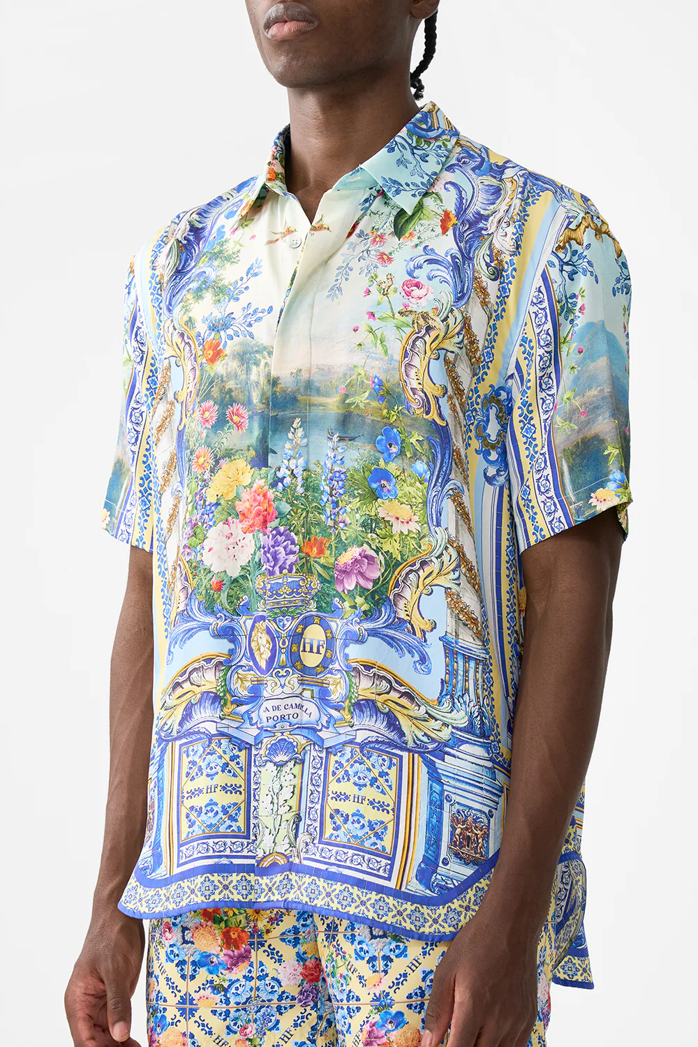 OVERSIZED BUTTON THROUGH SHORT SLEEVE SHIRT WALL TO WALL WONDERS - Image 5