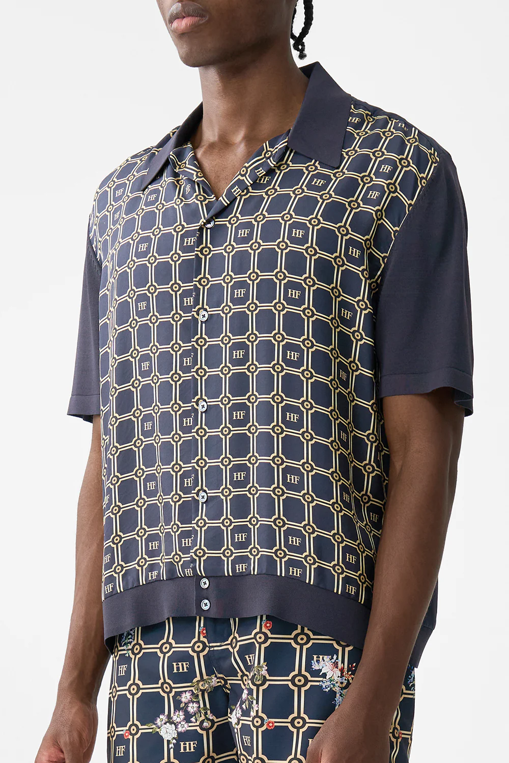 KNIT SLEEVE SILK SHIRT PALACIO POETRY - Image 5