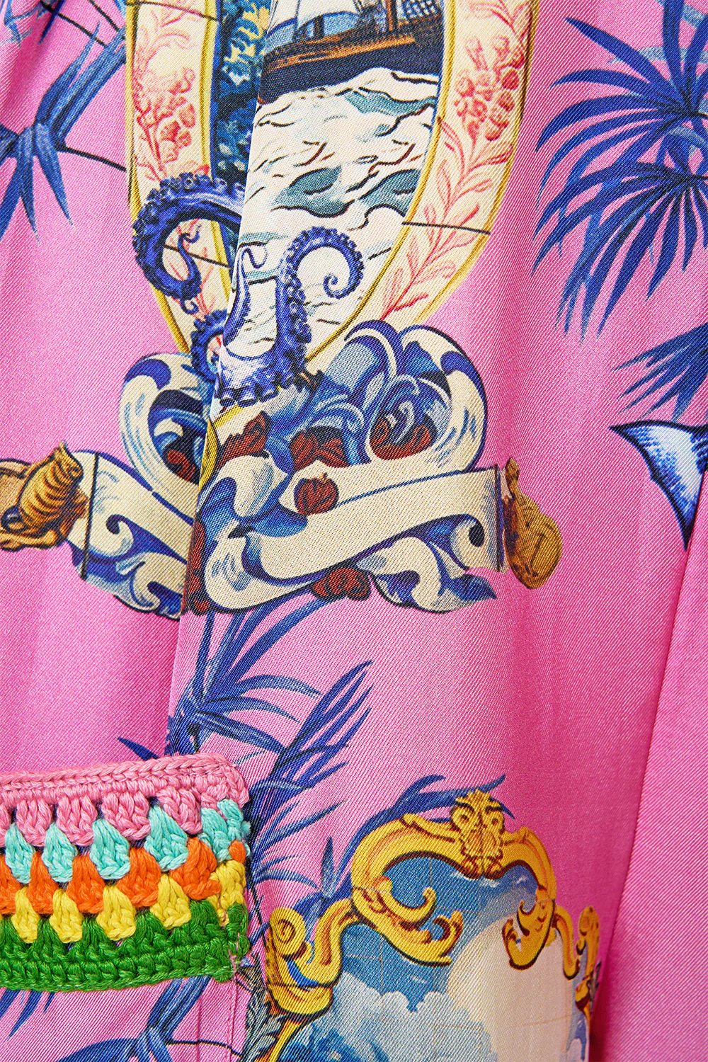 WIDE LEG TROUSER WITH FRONT POCKETS SALTY SPLENDOUR - Image 6