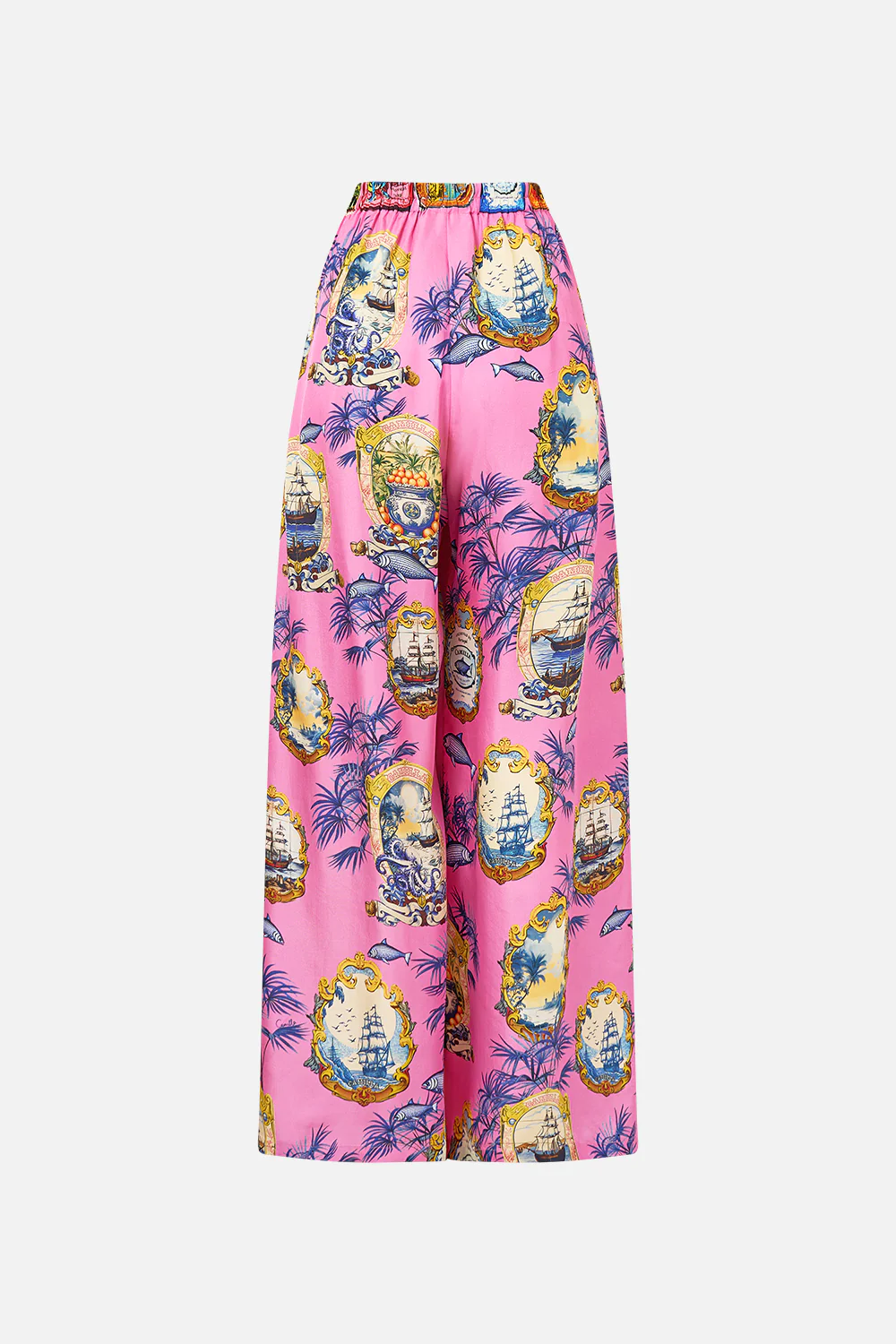 WIDE LEG TROUSER WITH FRONT POCKETS SALTY SPLENDOUR - Image 7