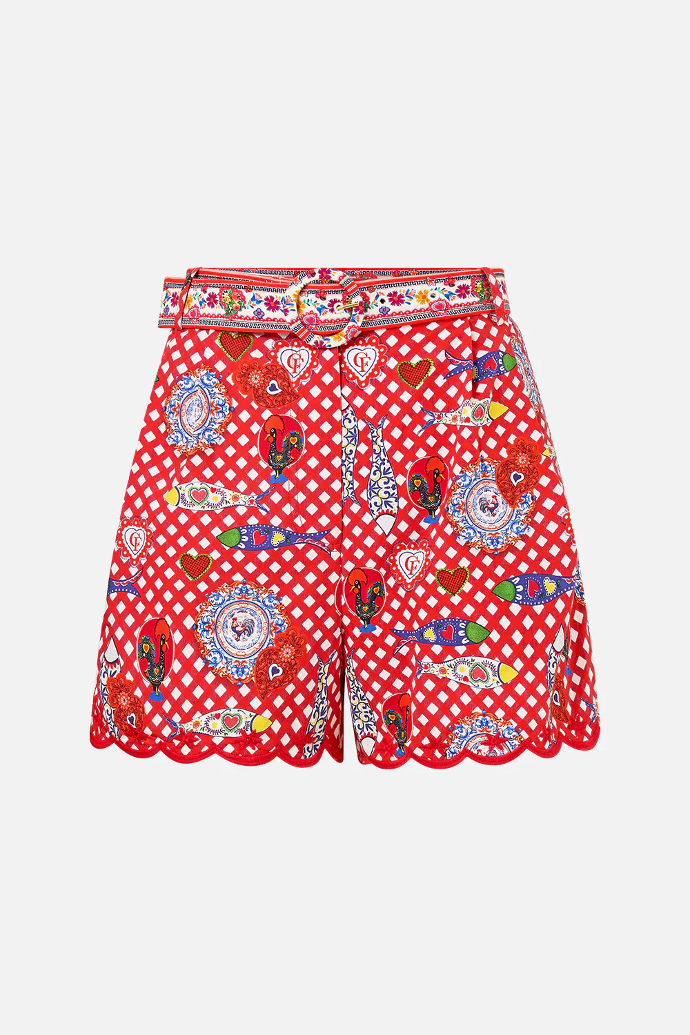 TUCK FRONT SHORT FAITH, LUCK & JUSTICE - Image 3