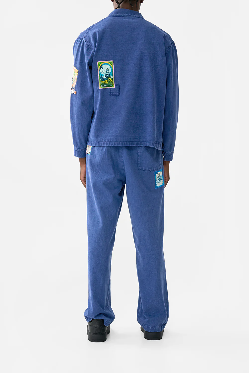 STRAIGHT LEG PLEATED CHINO SONG OF SAINT ANTHONY - Image 2