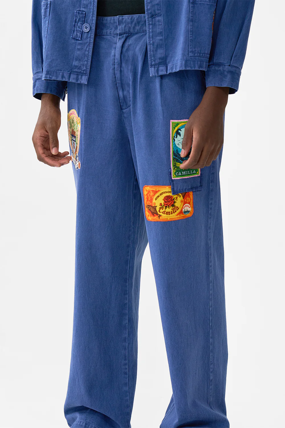 STRAIGHT LEG PLEATED CHINO SONG OF SAINT ANTHONY - Image 5