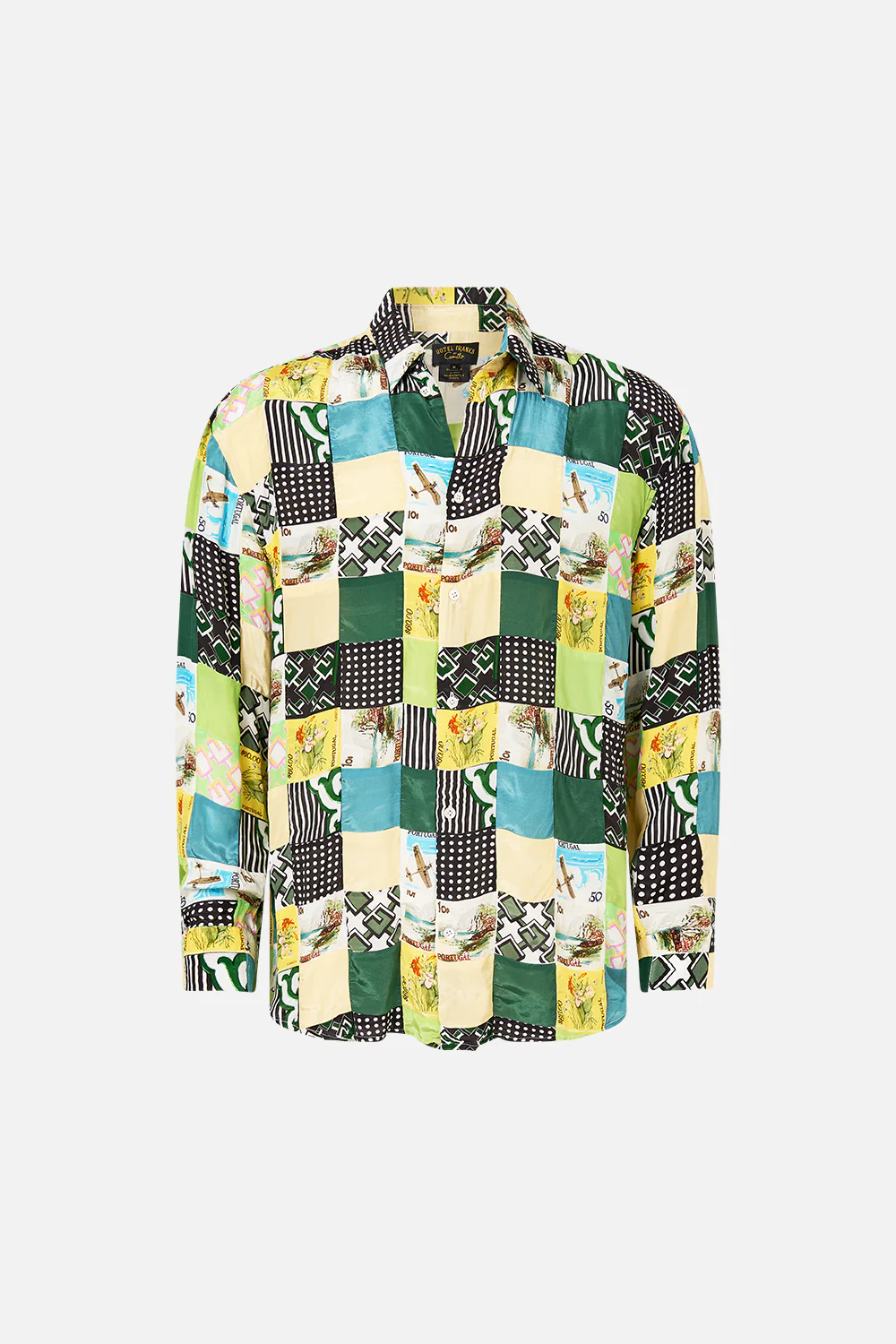 OVERSIZED PATCHWORK SHIRT MY PORTO PEN PAL - Image 3