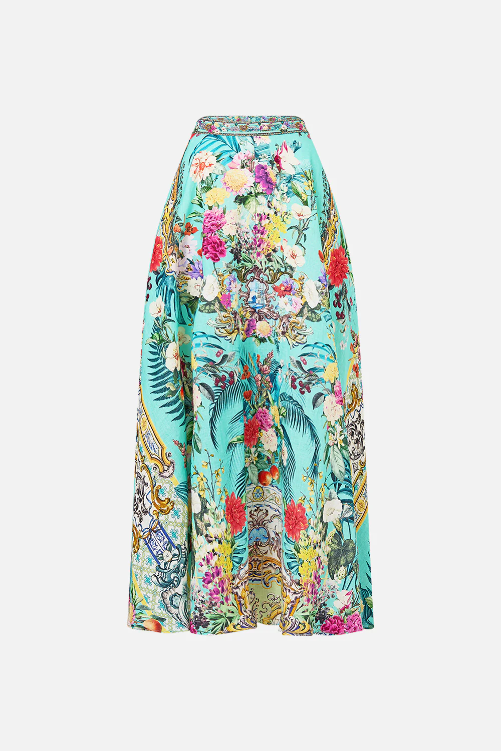 MAXI CIRCLE SKIRT GARDENS OF QUELUZ - Image 3