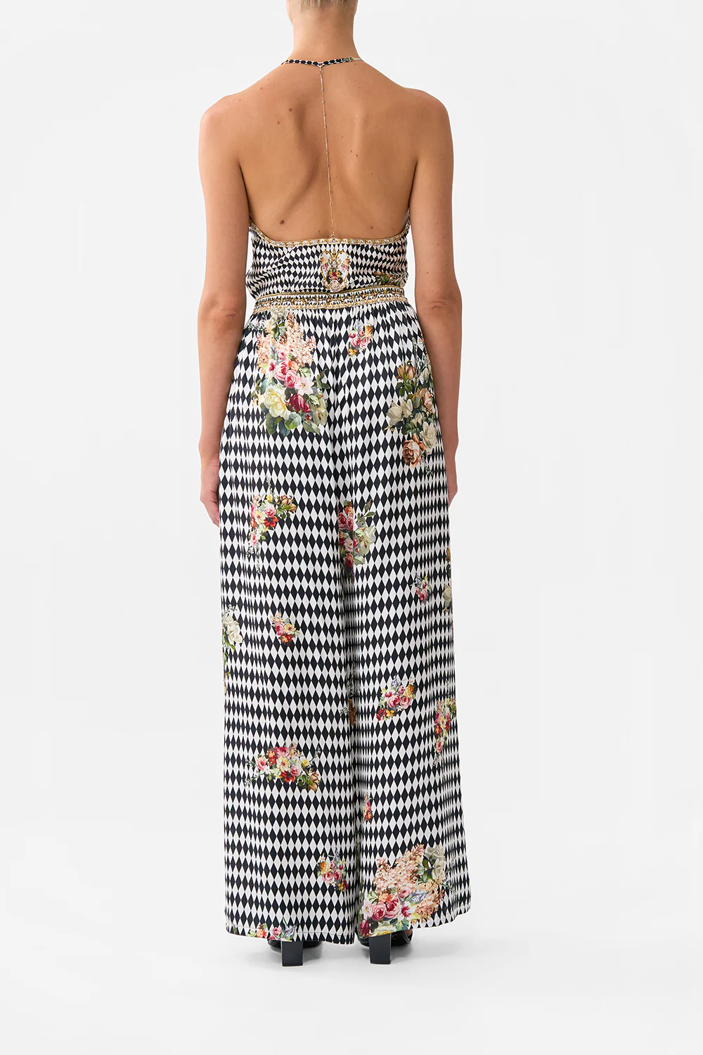 WIDE LEG TROUSER WITH FRONT POCKETS ROCOCO GLOW - Image 2