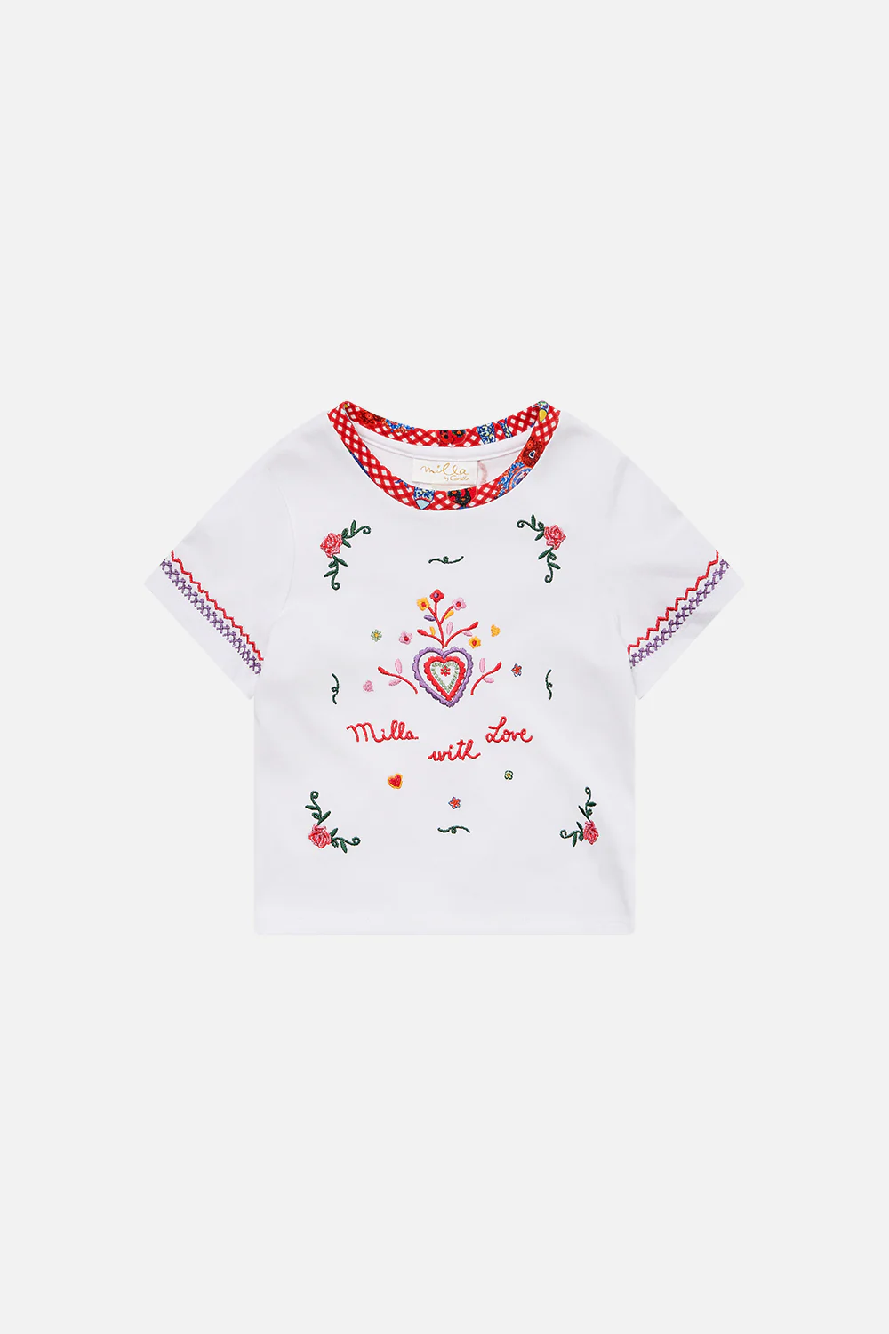 BABIES SHORT SLEEVE TEE FAITH, LUCK & JUSTICE