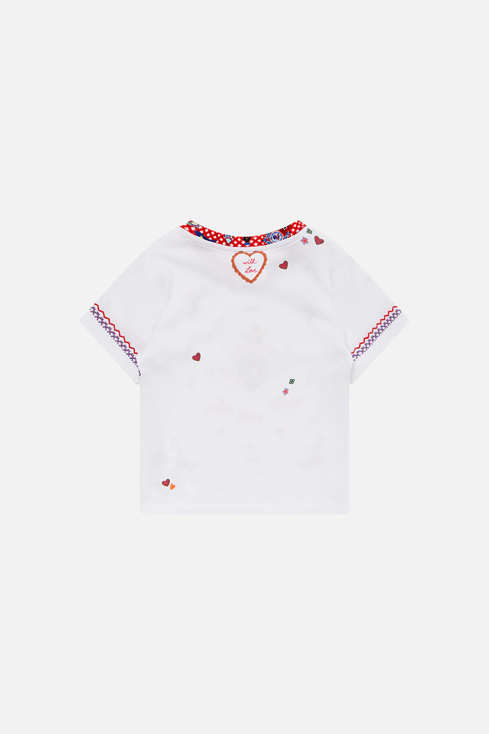 BABIES SHORT SLEEVE TEE FAITH, LUCK & JUSTICE - Image 2