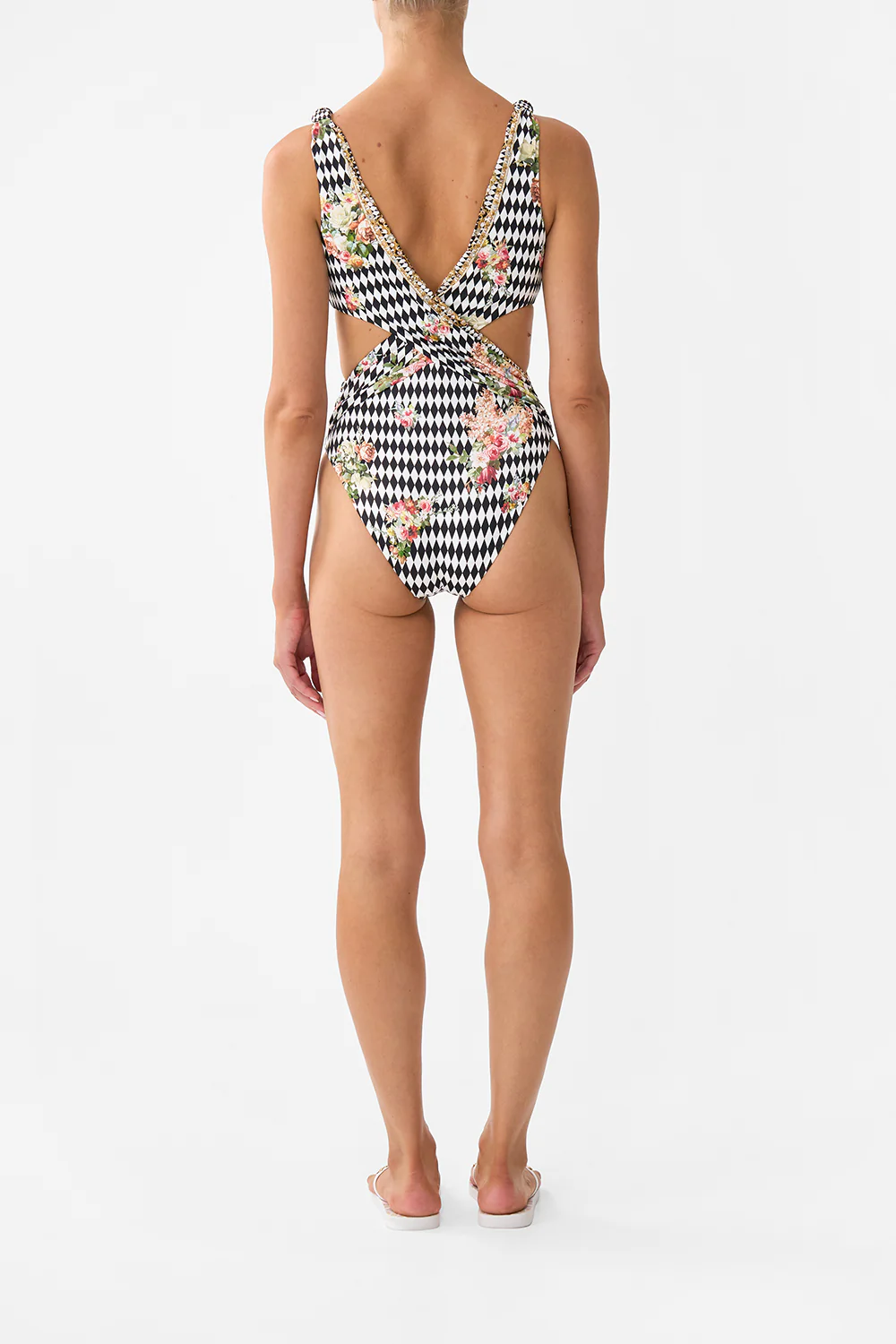 TWIST FRONT CUT OUT ONE PIECE ROCOCO GLOW - Image 2