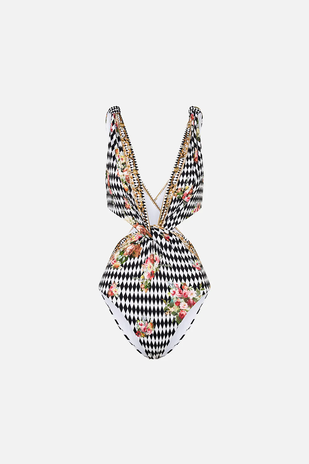 TWIST FRONT CUT OUT ONE PIECE ROCOCO GLOW - Image 3