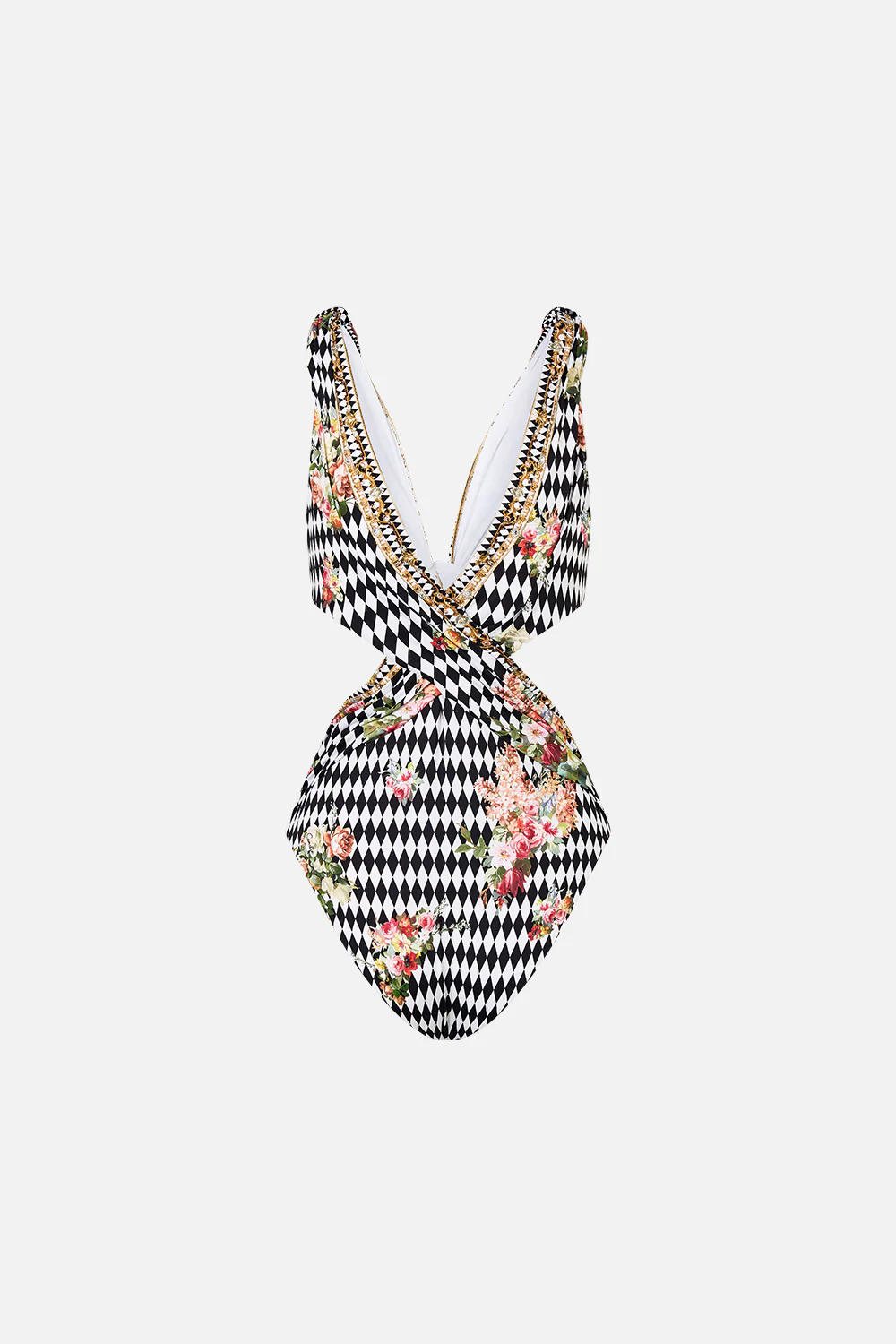 TWIST FRONT CUT OUT ONE PIECE ROCOCO GLOW - Image 8