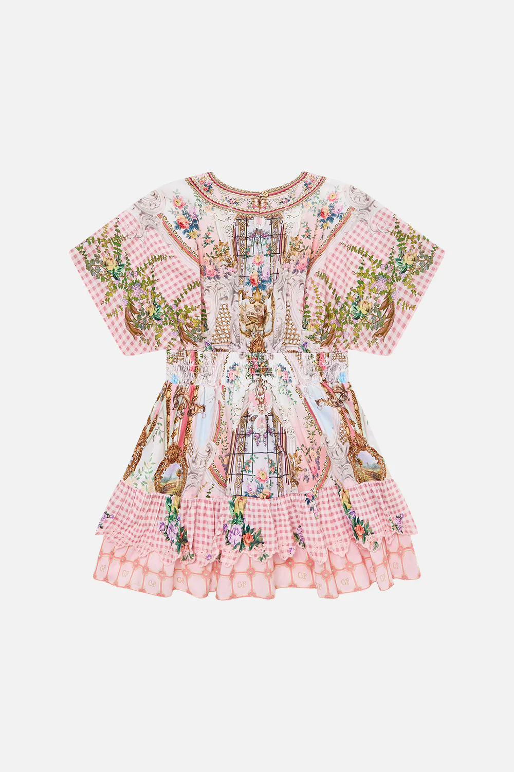 KIDS MINI DRESS WITH FRILL HEM 4-10 LISBON LULLABY - Image 2