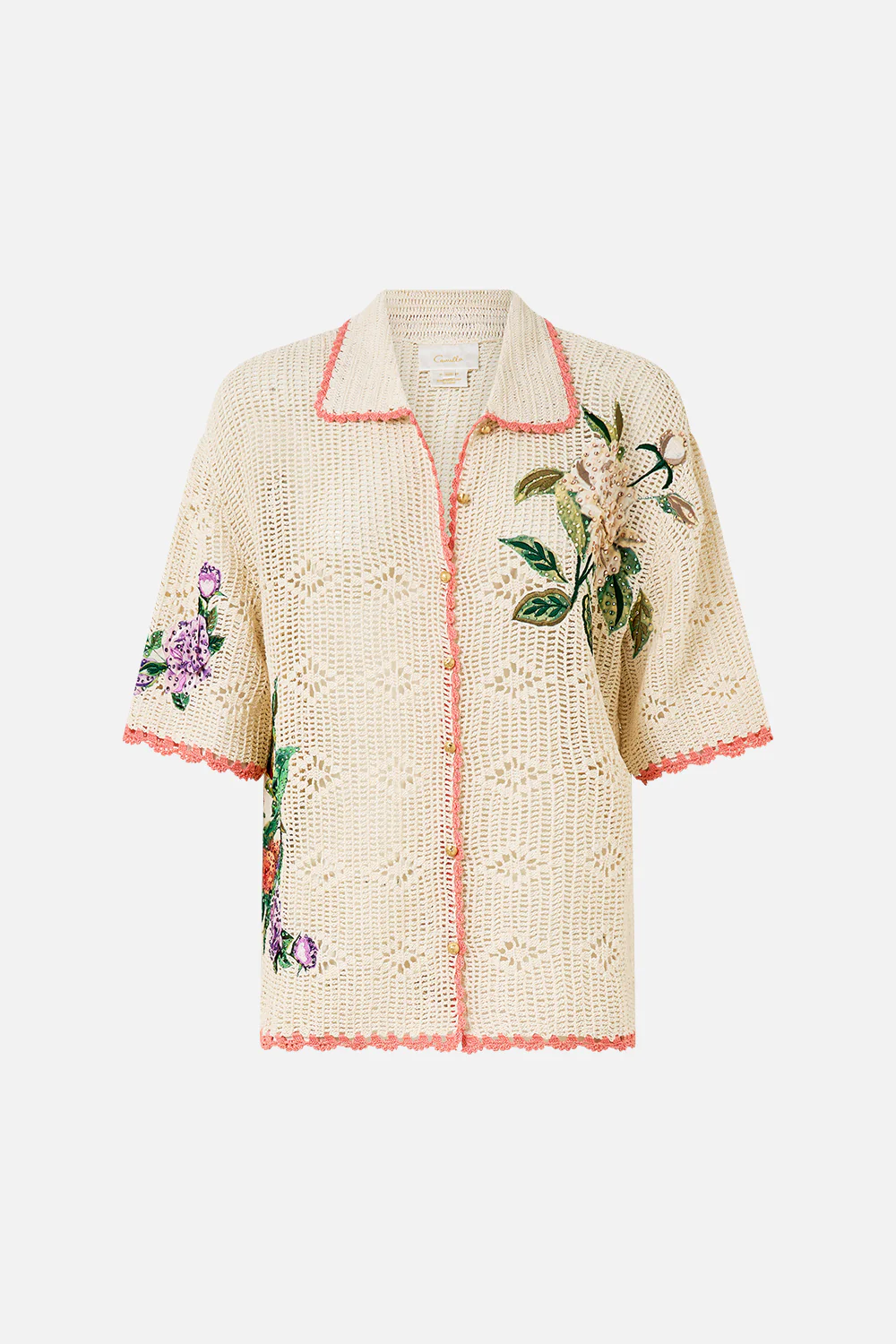 CLASSIC SHIRT- CROCHET ARCHES OF AMOR - Image 3