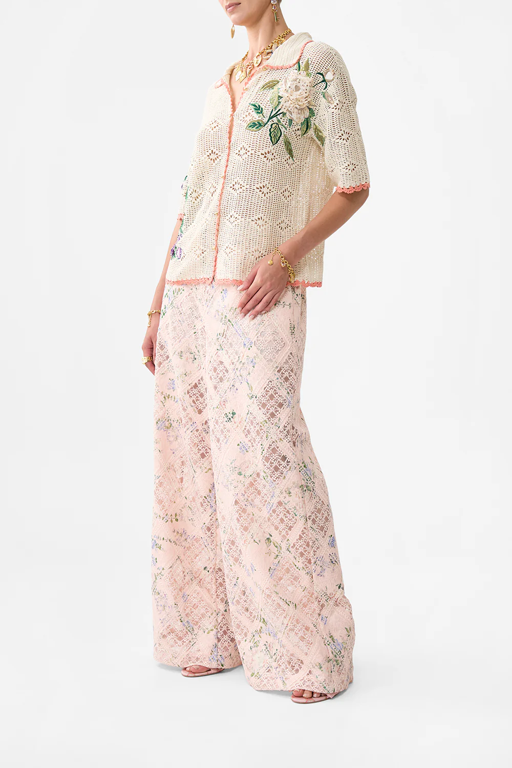 CLASSIC SHIRT- CROCHET ARCHES OF AMOR - Image 4