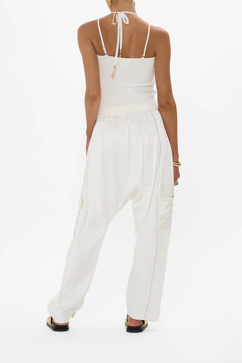 FITTED KNIT TOP WITH HARDWARE GODDESS ENERGY - Image 2