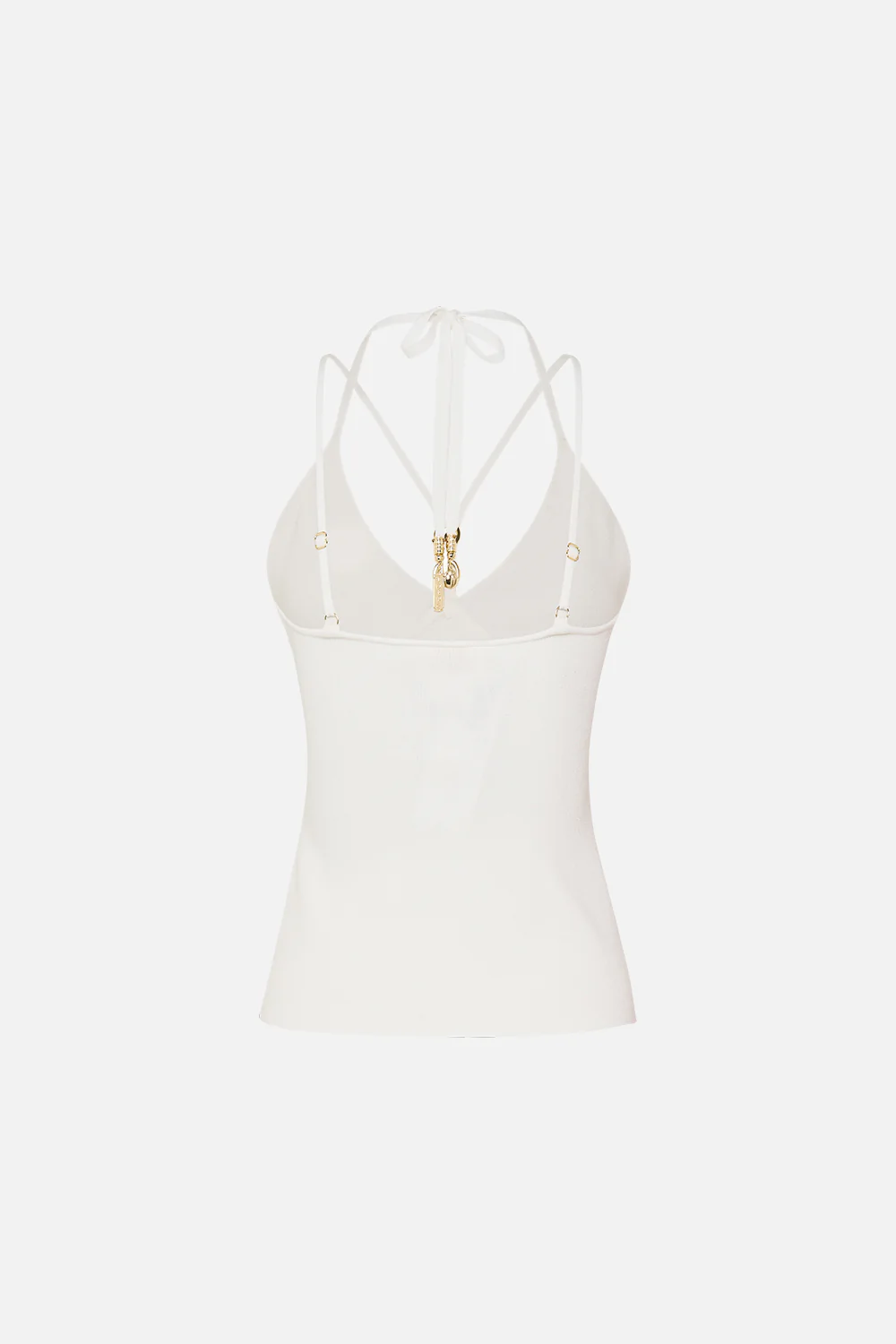 FITTED KNIT TOP WITH HARDWARE GODDESS ENERGY - Image 7