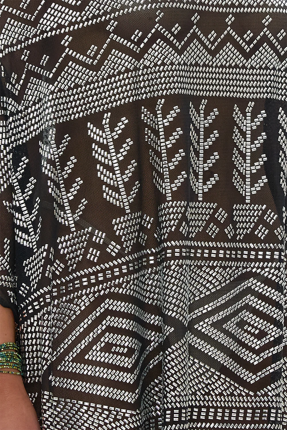 ONE SHOULDER KAFTAN WITH NECKBAND THE EGYPT EFFECT - Image 6