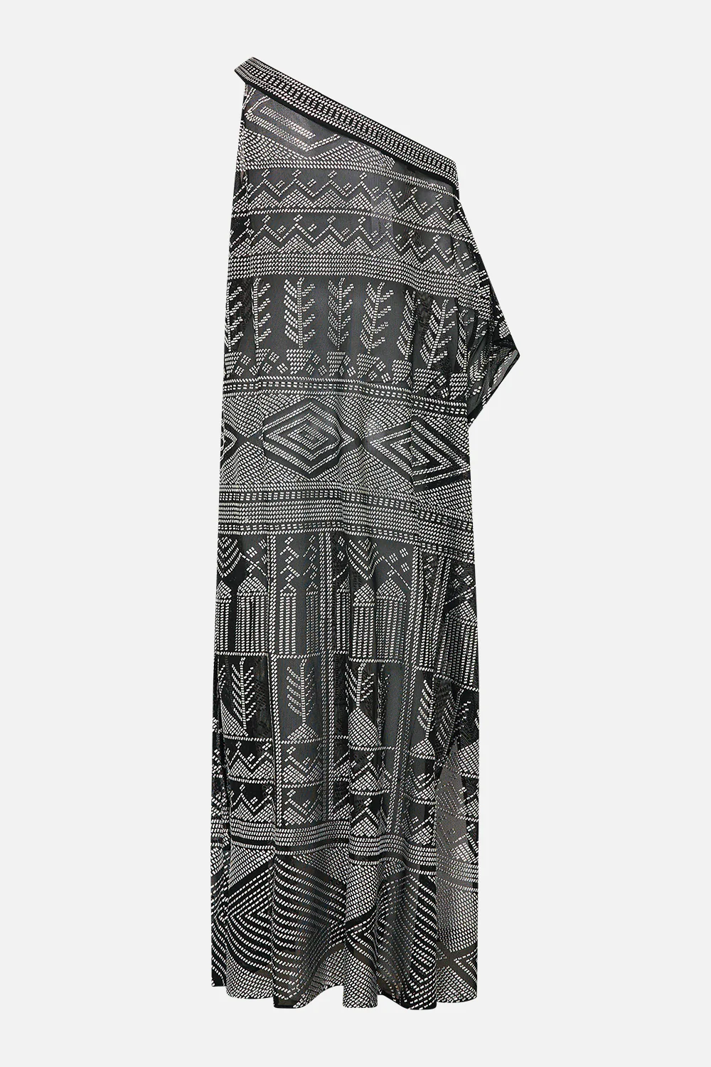 ONE SHOULDER KAFTAN WITH NECKBAND THE EGYPT EFFECT - Image 7