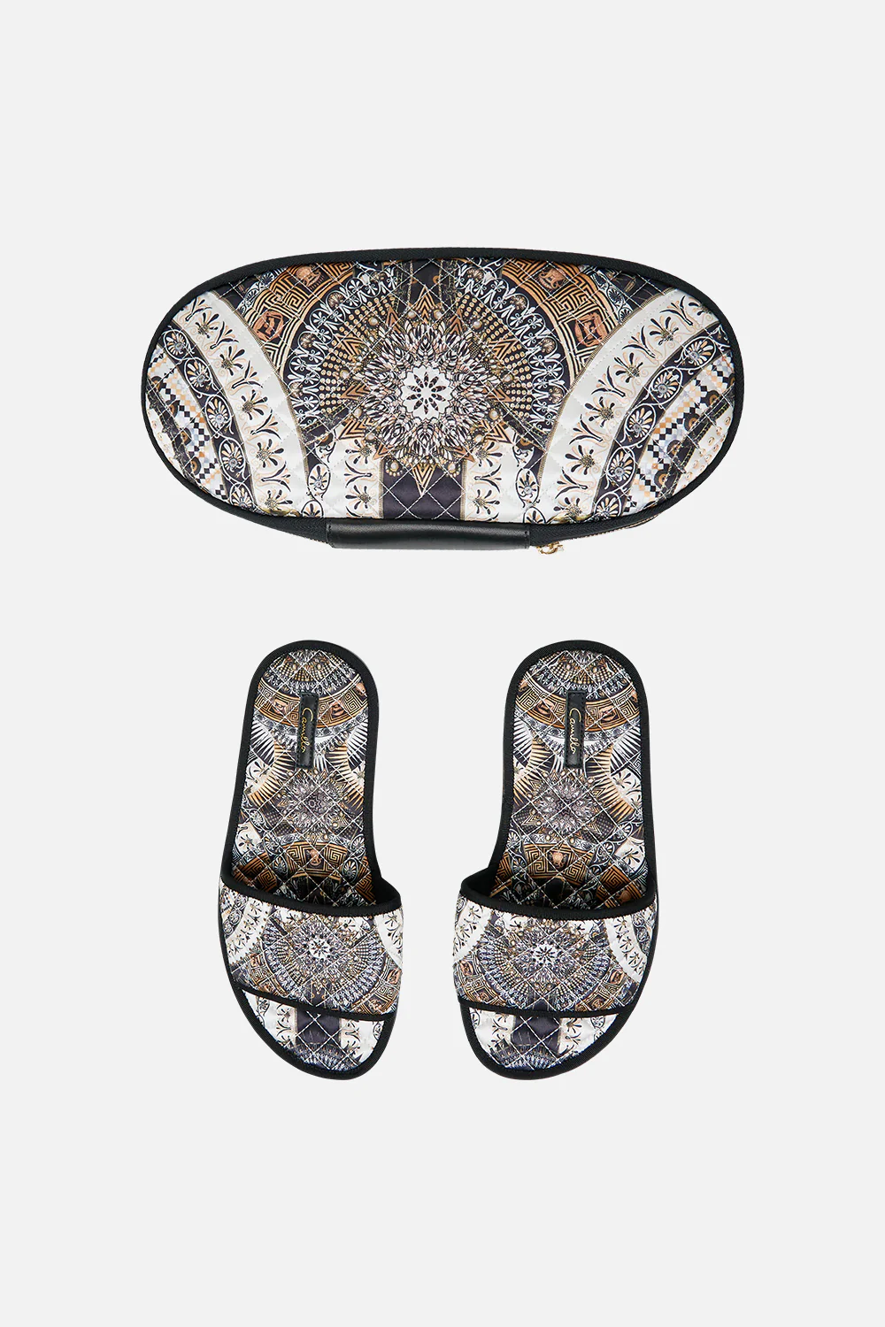 SLIPPERS WITH TRAVEL CASE TEMPLES OF DENDARA - Image 5