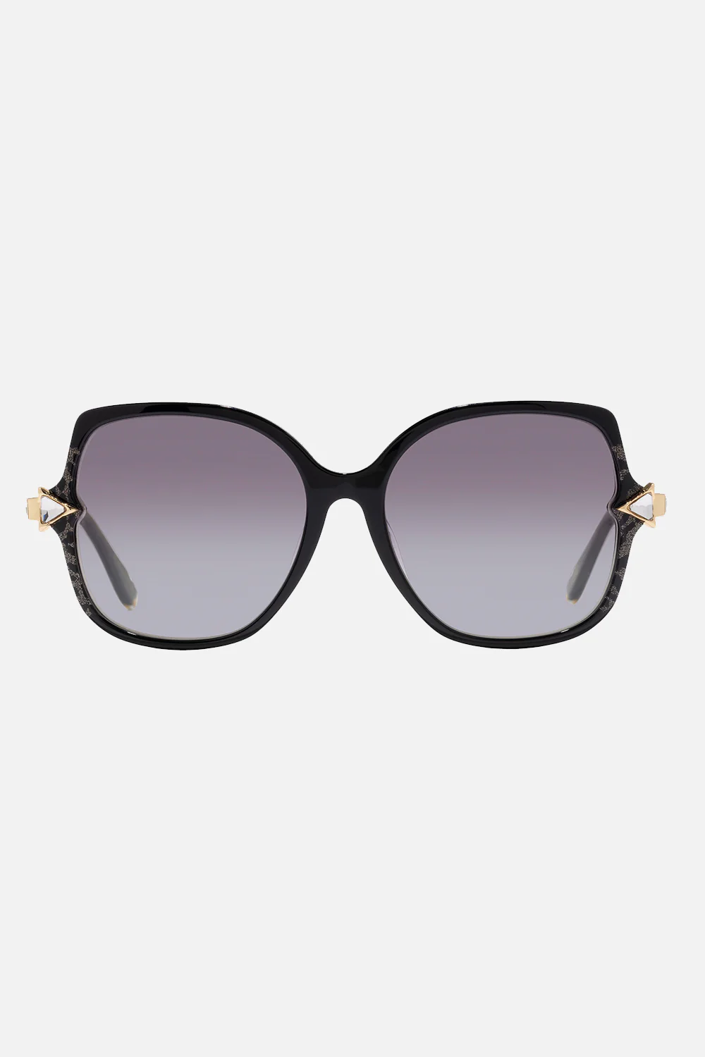 ALEXANDRIA AFFAIR SUNGLASSES SOLID BLACK - Image 2