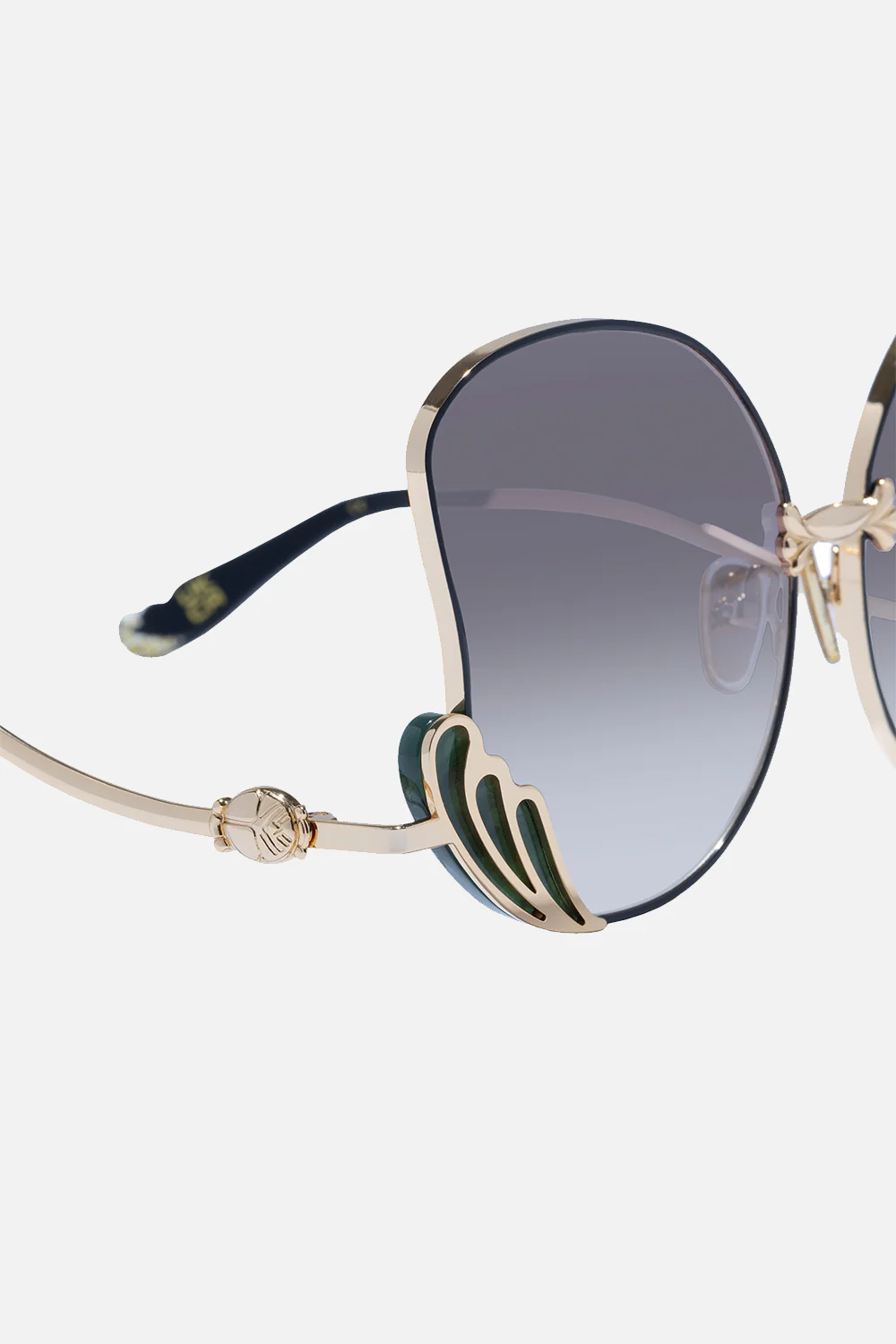 GODDESS ENERGY SUNGLASSES EMERALD MARBLE - Image 3