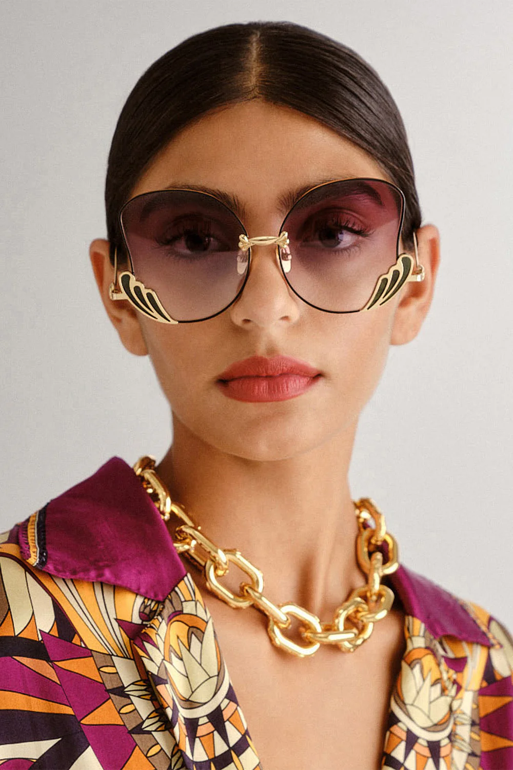 GODDESS ENERGY SUNGLASSES EMERALD MARBLE - Image 4