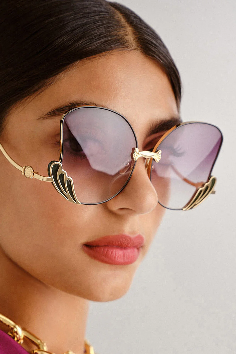 GODDESS ENERGY SUNGLASSES EMERALD MARBLE - Image 5