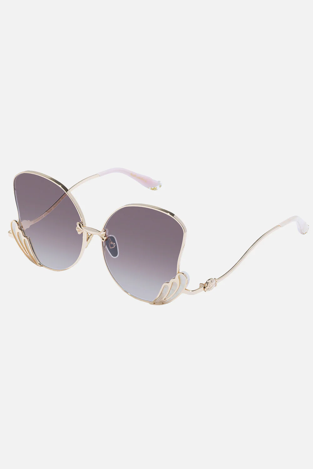 GODDESS ENERGY SUNGLASSES IVORY MARBLE