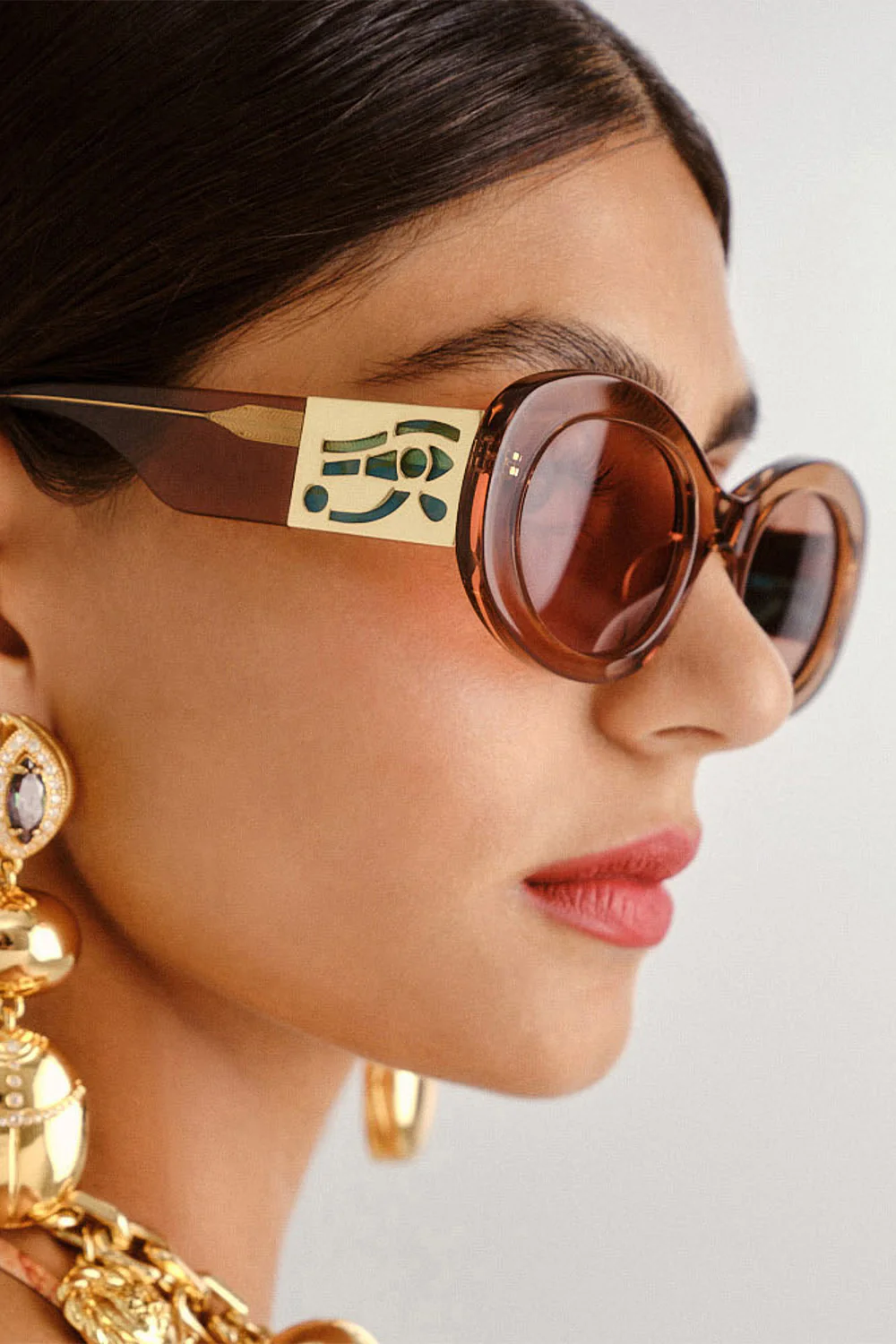 SAND STORM SUNGLASSES CARAMEL - Image 5