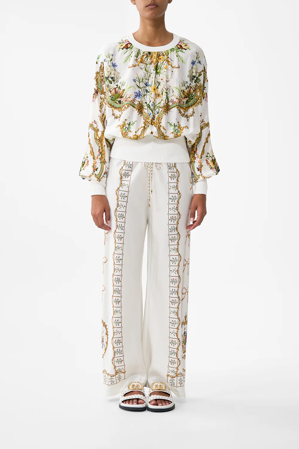 BIAS CUT DRAWSTRING PANT DRESSING ROOM DRAMA