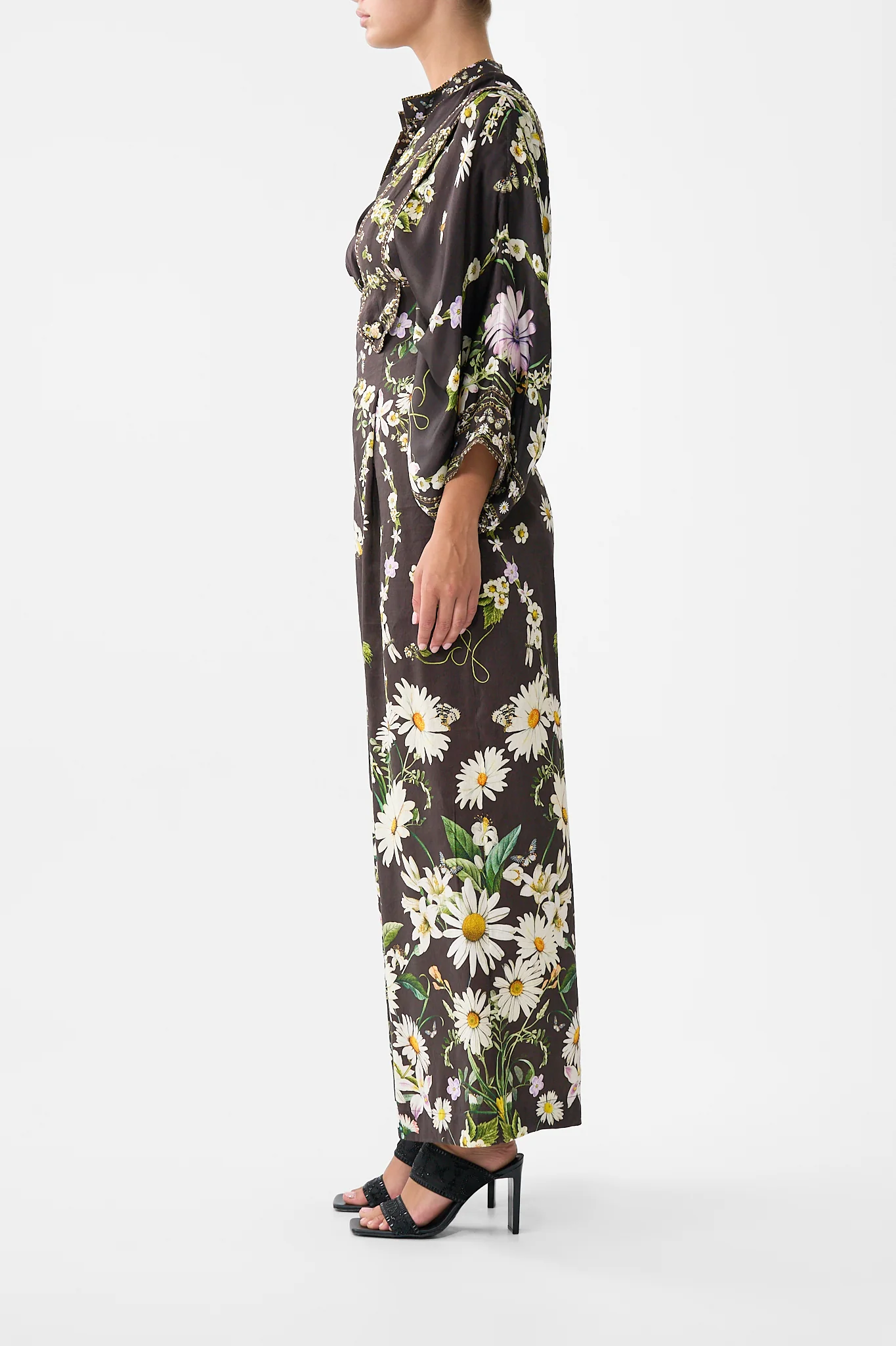 DETACHABLE STRAP WIDE LEG JUMPSUIT DISH IT, DAISY - Image 4