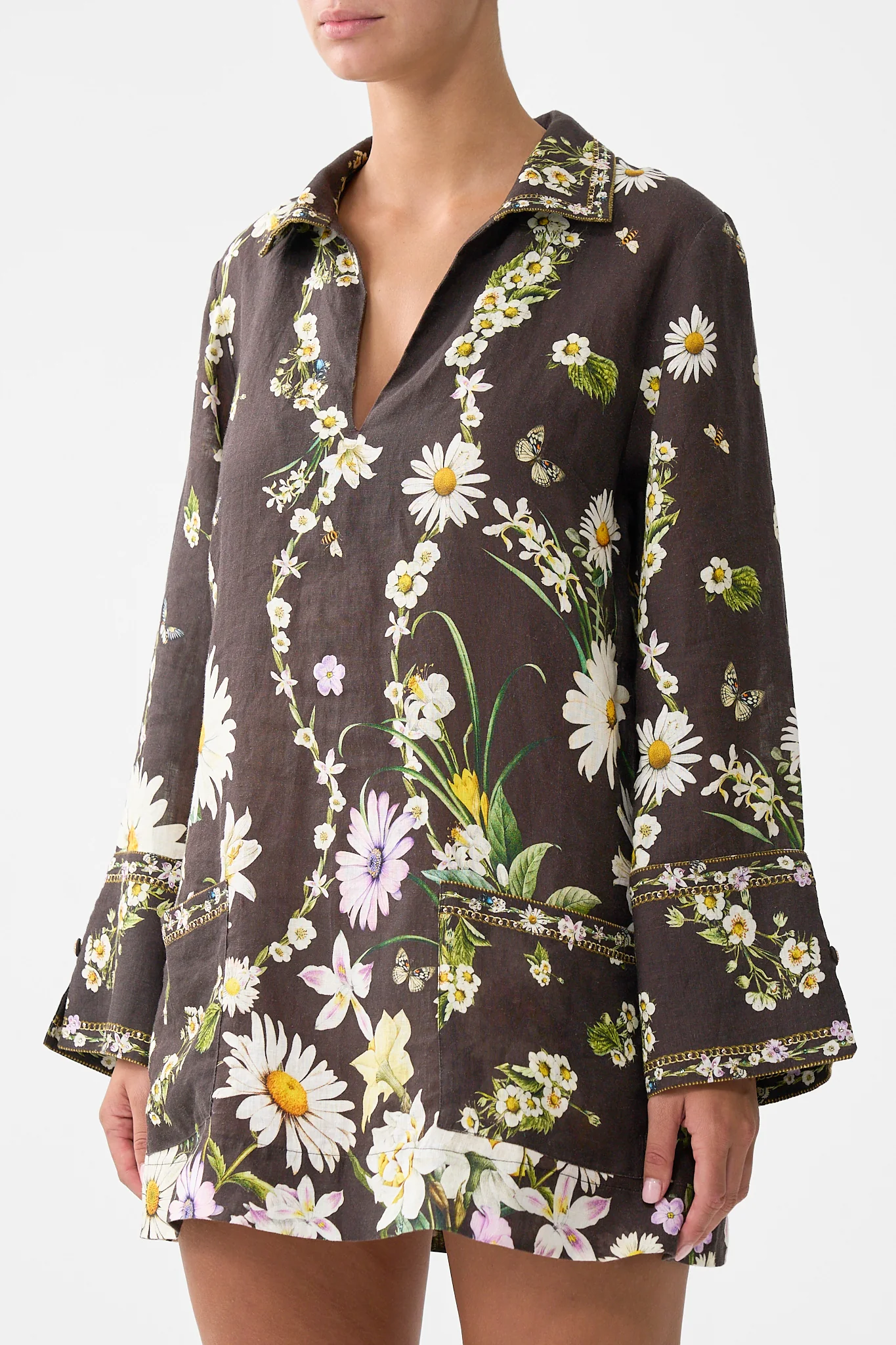 LONG SLEEVE TUNIC DRESS DISH IT, DAISY - Image 5